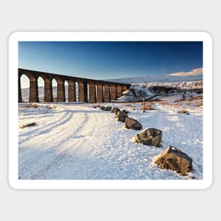 Ribblehead Viaduct - Winter Sticker